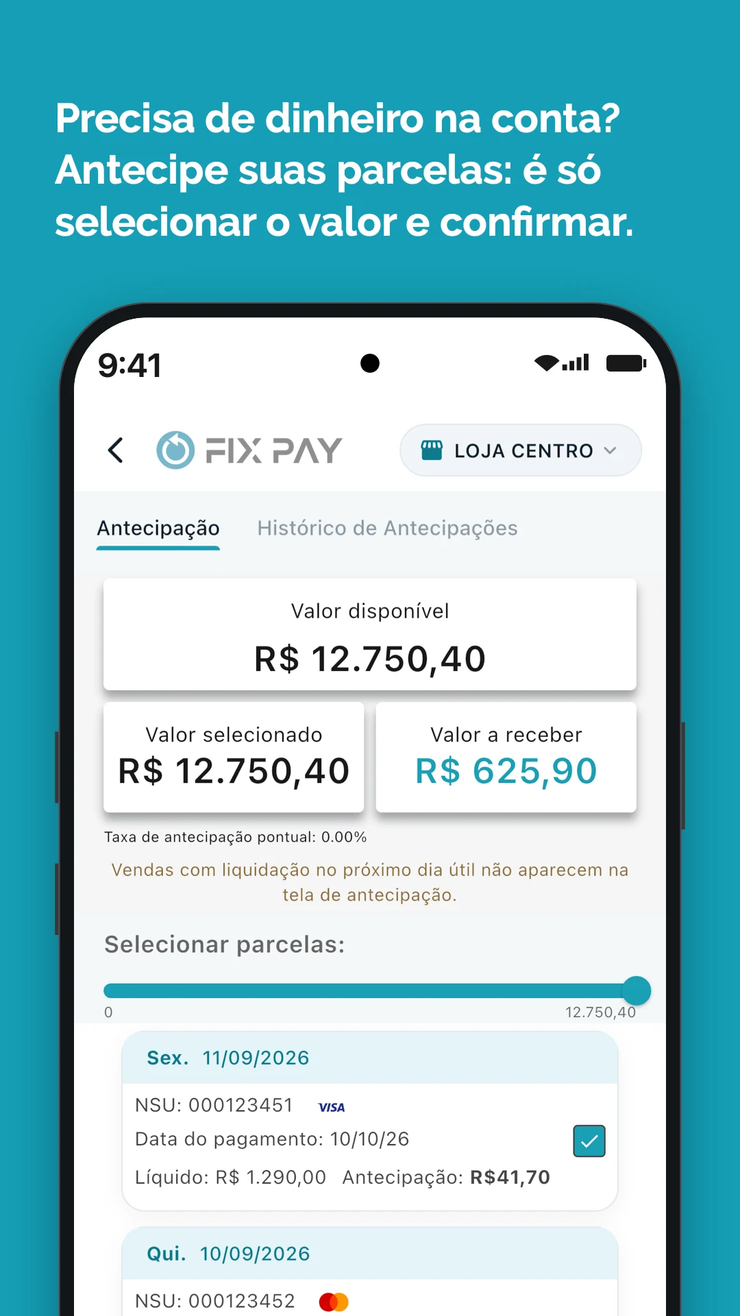 Fix Pay screenshot